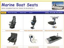 Tablet Screenshot of marineseating.com